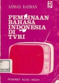 Pembinaan Bahasa Indonesia di TVRI
