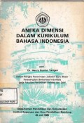 Aneka Dimensi Dalam Kurikulum Bahasa Indonesia
