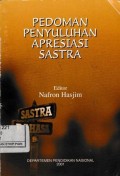 Pedoman Penyuluhan Apresiasi Sastra