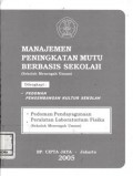 Manajemen Peningkatan Mutu Berbasis Sekolah