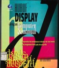 Huruf Display Dengan Komputer dan Manual