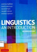 Linguistics an Introduction