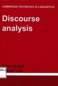 Discourse Analysis