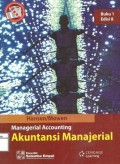 Managerial accounting : akuntansi manajerial