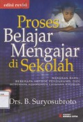 Proses belajar mengajar di sekolah