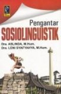 Pengantar sosiolinguistik