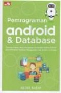 Pemrograman android dan database