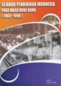 Sejarah pendidikan Indonesia pada masa orde baru (1965-1998)