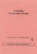 Language curriculum design
