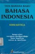 Tata Bahasa Baku Bahasa Indonesia