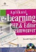 Aplikasi e-learning dengan PHP & editor dreamweaver