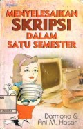 Menyelesaikan Skripsi dalam Satu Semester