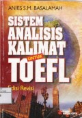 Sistem Analisis kalimat Untuk TOEFL