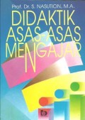 Didaktik asas-asas mengajar