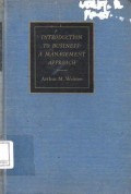 Introduction To Business ; Management Approach