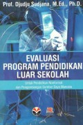Evaluasi Program Pendidikan Luar Sekolah : Untuk pendidikan nonformal dan pengembangan sumber daya manusia