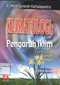 Klimatologi : pengaruh iklim terhadap tanah dan tanaman