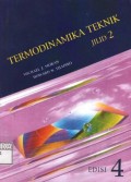 Termodinamika Teknik, Jil. 2