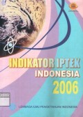 Indikator Iptek Indonesia 2006