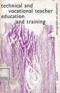 Technical and Vocational Teacher Education and Training
