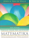 Matematika Sekolah Dasar dan Menengah Pengembangan Pengajaran ; Jilid 2