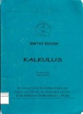 Diktat Kuliah : Kalkulus