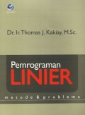 Pemrograman Linier: metode dan problema