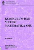 Materi Pokok Kurikulum dan Materi Matematika SMU