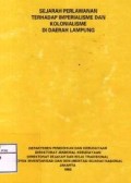 Sejarah perlawanan terhadap imperialisme dan kolonialisme di daerah Lampung