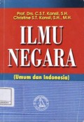 Ilmu Negara : Umum dan Indonesia