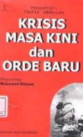 Krisis masa kini dan orde baru
