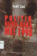 Politik huru - hara Mei 1998