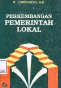 Perkembangan pemerintah lokal