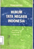 Pengantar hukum tata negara Indonesia