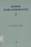 Sejarah teori antropologi II