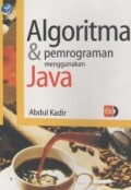 Algoritma dan pemrograman menggunakan Java