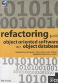 Refactoring pada object oriented software dan object database