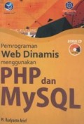 Pemrograman web dinamis menggunakan PHP dan MySQL