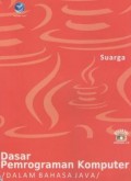 Dasar pemrograman komputer dalam bahasa Java