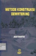 Metode konstruksi dewatering