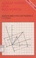Aljabar matriks untuk para insinyur