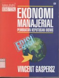 Ekonomi manajerial
