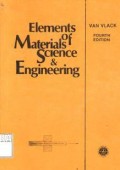 Elements of Materials Science and Engineering