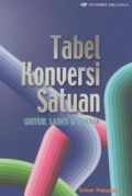 Tabel konversi satuan : Untuk sains dan teknik