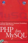 Aplikasi Manajemen Database Pendidikan Berbasis Web dengan PHP dan MySQL