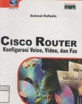 Cisco router : konfigurasi voice, video dan fax