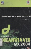 Aplikasi web database asp menggunakan macromedia dreamweaver mx 2004