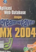 Aplikasi web database dengan dreamweaver mx 2004