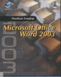 Microsoft office word 2003 (Seri panduan lengkap)