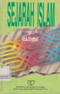 Sejarah Islam (Penafsiran Baru) 600-750